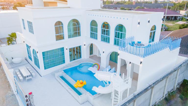 Blue Tierra Pool Villa Pattaya - Ferienwohnung Ban Hua Phrong