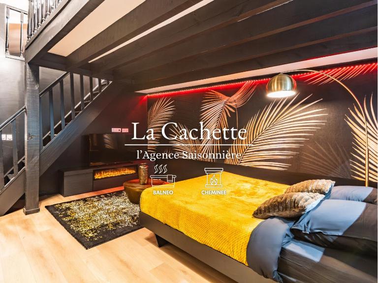 La Cachette - Suite romantique & balnéo privative - B&B Hermeray