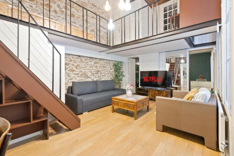Quartier Musée du Louvre - 2 Bedroom Apartment Free NetFlix - Ferienwohnung Paris