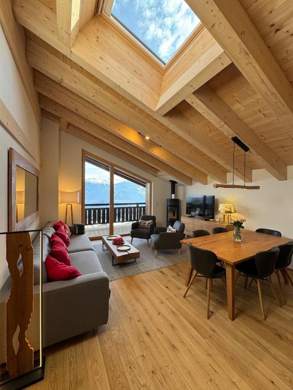 New apartment with view - Chambres d'hôtes Anzère