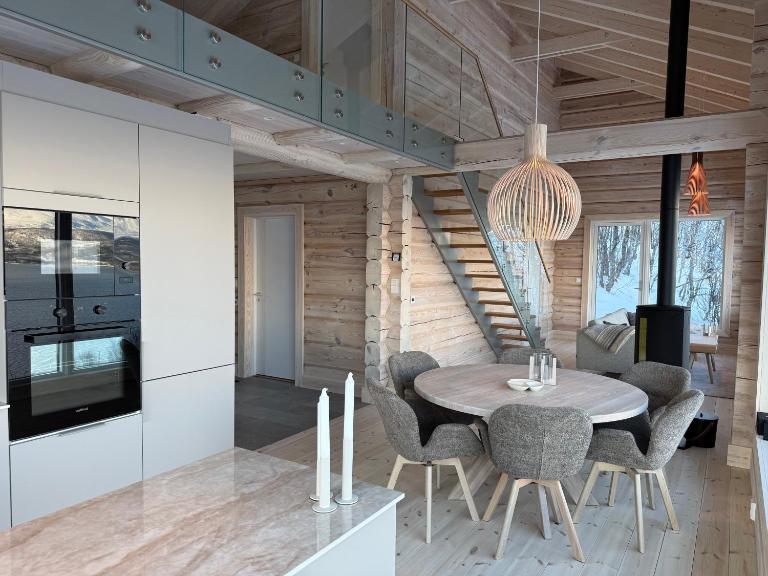 Sommarbukt Nordlys - Luxury Fjord Lodge near Tromsø - Ferienwohnung Tromsø