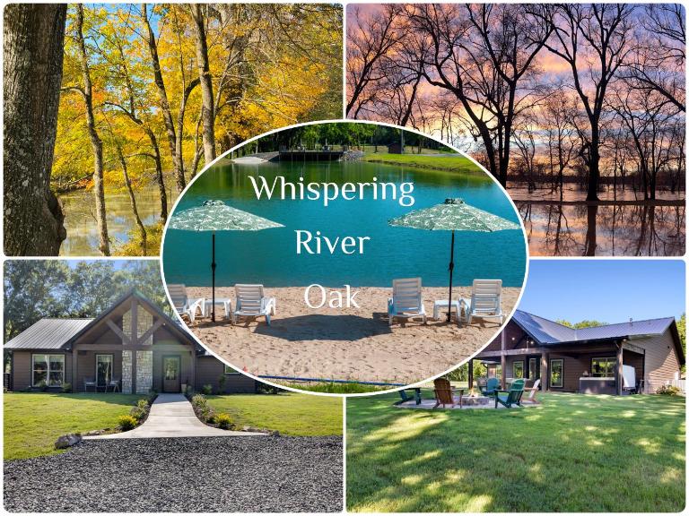New! Riverfront, Sport Fishing Pond, Free Firewood - B&B Broken Bow