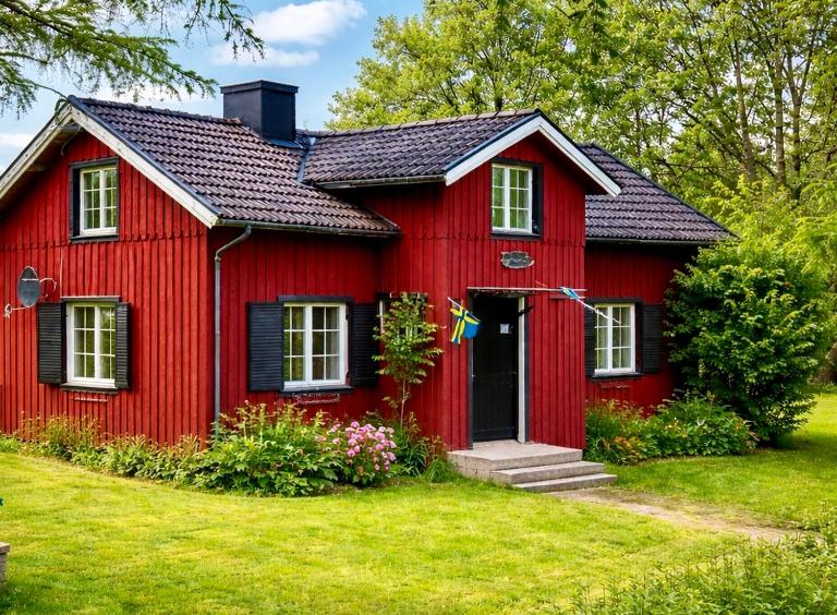 Lilla Röda Huset. - B&B Sjötofta