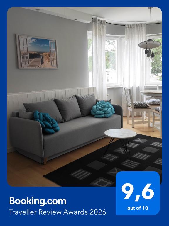 Apartament Orion z miejscem parkingowym - Chambres d'hôtes Gdynia