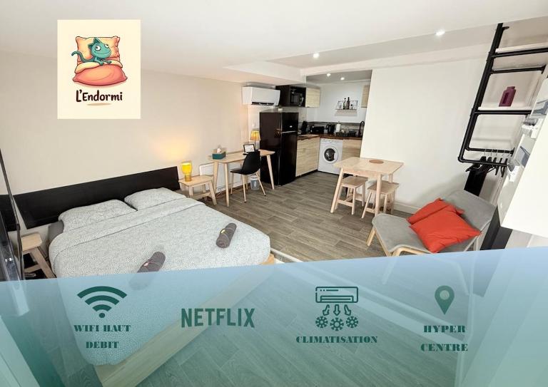 L'Endormi 7 - Hypercentre - 10min de jaude - B&B Clermont-Ferrand