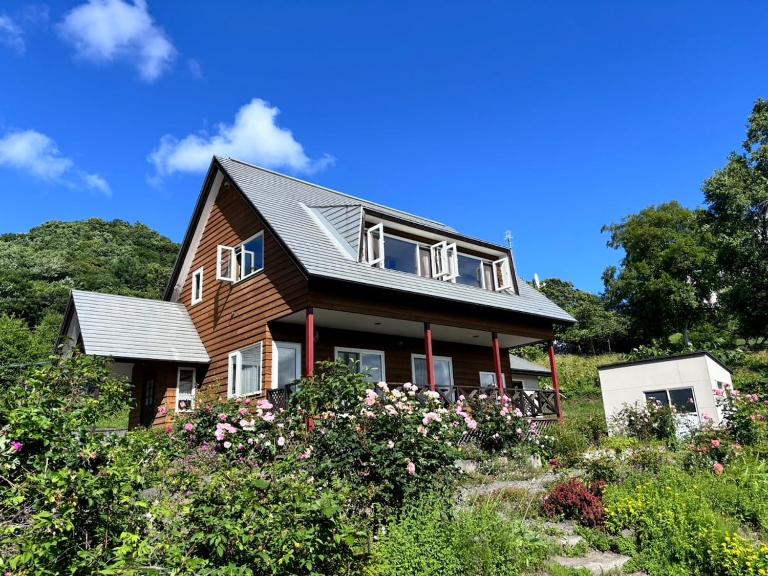 Ashiriape Toya 洞爺 Log House Bay Sunset theater - B&B Abuta