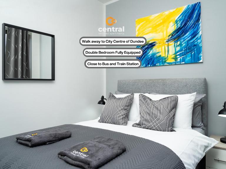 Trades Lane by CENTRAL SERVICED APARTMENTS - Cosy 1 Bedroom - Easy Access to City Centre - Walk Away From Bus & Train Station - Weekly & Monthly Stay Offers - Ferienwohnung Dundee
