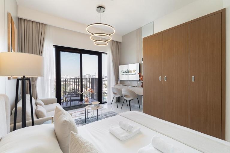 Cozy studio in Azizi Mirage 1 Dubai Studio City - Chambres d'hôtes Dubaï