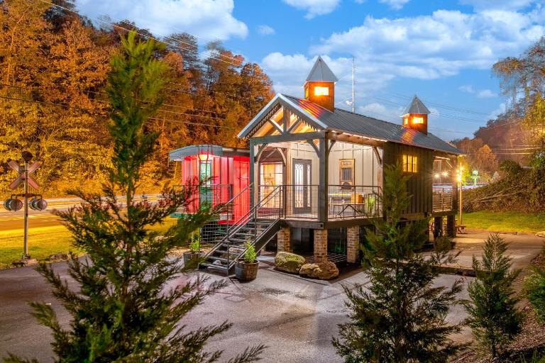 Unique & Authentic Train Depot Vacation Experience - Bed and Breakfast Pigeon Forge