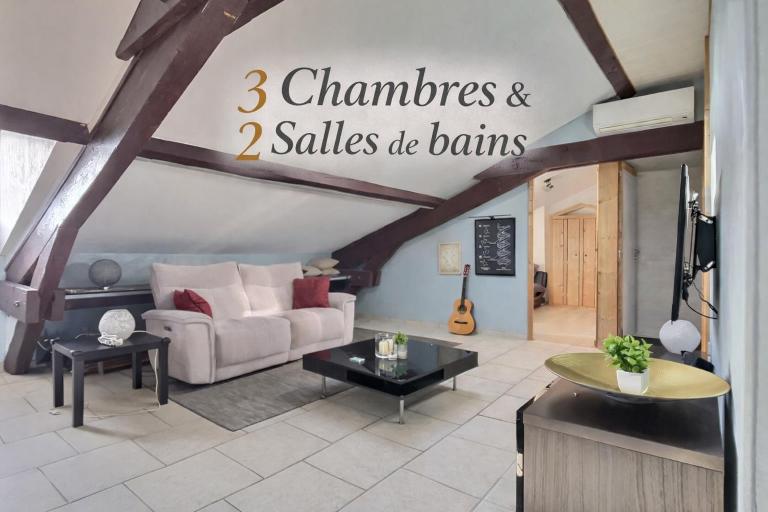 Appartement 3 chambres proche gare - Ferienwohnung Ambérieu-en-Bugey