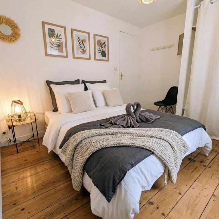 L'Appartement Morelle, Parking Privé, Centre, Gare - B&B Saint-Brieuc