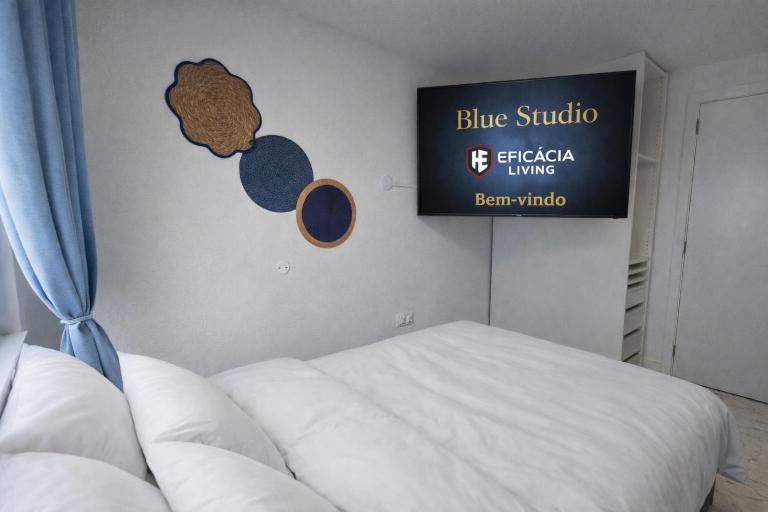 Blue Studio - Cozinha Privativa - Eficacia Living Abrantes - B&B Abrantes
