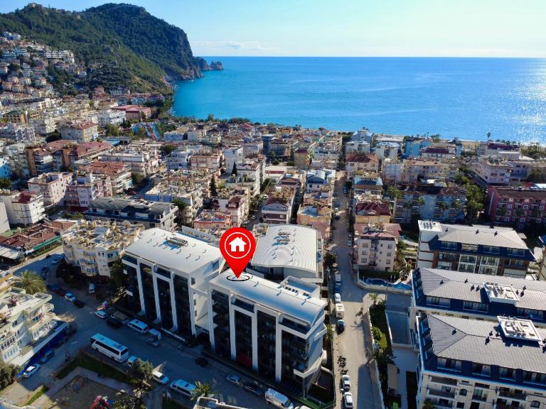 SA Apartments! Cleopatra Beach Duplex with Terrace - B&B Alanya