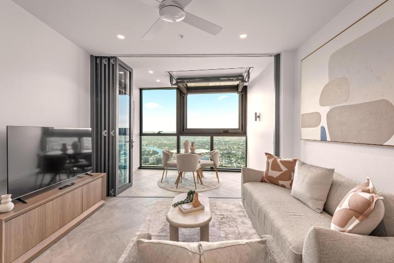Queens Wharf 1BR Skyline Apt with Free Parking - Ferienwohnung Brisbane