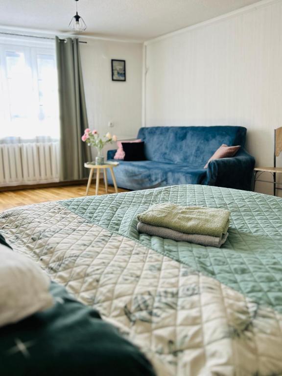 Duży apartament z kuchnią i łazienką w centrum Namysłowa - Chambres d'hôtes Namysłów
