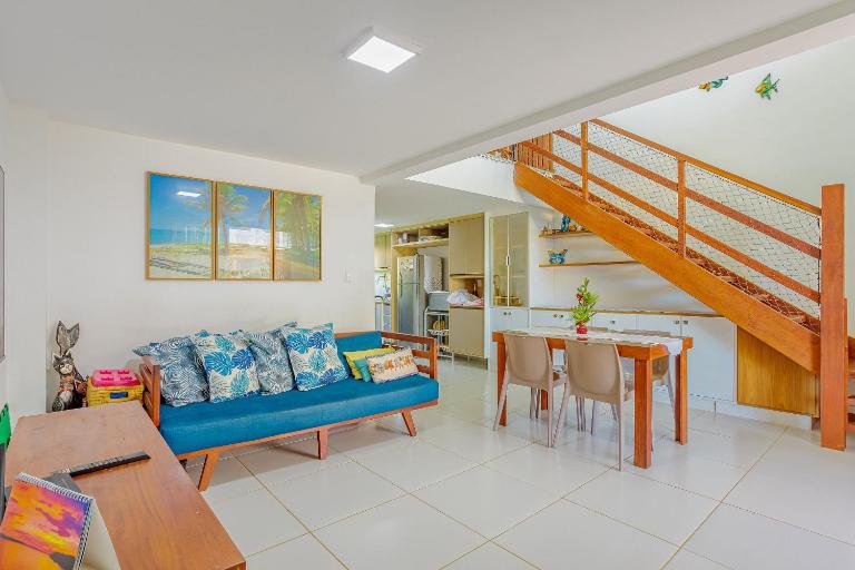 IT129 Lindo Apto 4 Suítes - Pé na Areia Itacimirim - B&B Camaçari