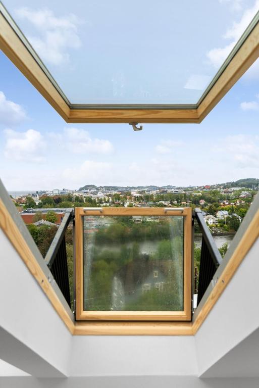 Modern 3-bedroom apartment with a view - Ferienwohnung Trondheim