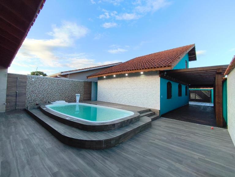 Casa bem localizada em Peruíbe - Cantinho Sou do Litoral - Bed and Breakfast Peruíbe
