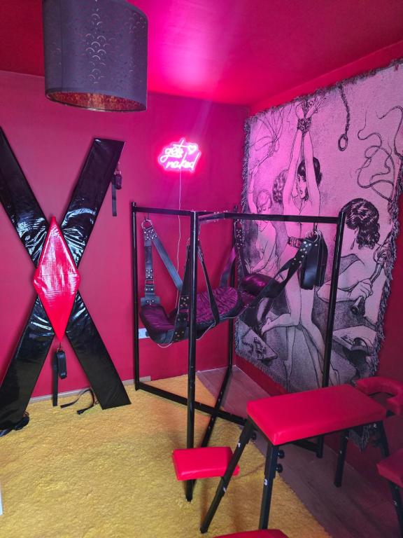 BDSM red room apartment studio - B&B Rowley Regis