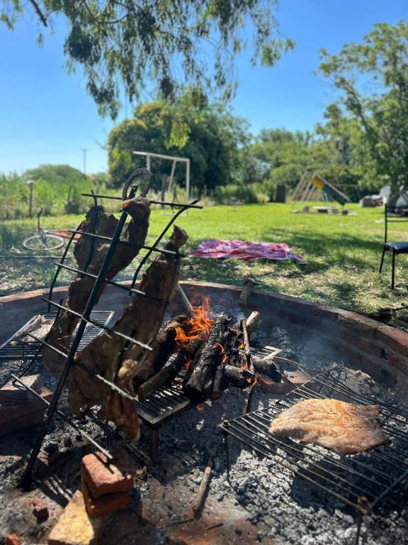 Estadía de Campo, Gran Parque, Pileta y Pérgola para comer asados - B&B Villa Ramallo