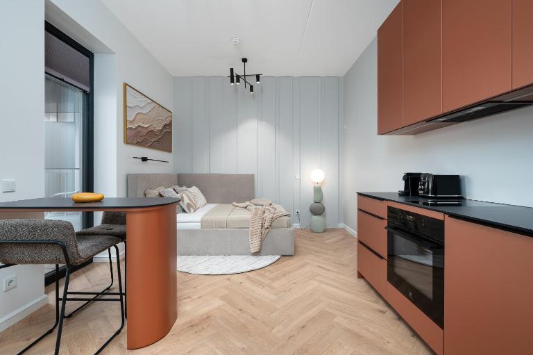 Volta Gallery Loft with AC, 24m2 Terrace and High Speed WiFI - Bed and Breakfast Tallinn