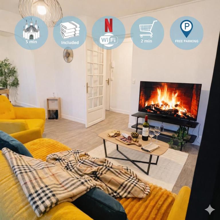 Le Coin Soleil - Netflix - Insead - Bed and Breakfast Fontainebleau