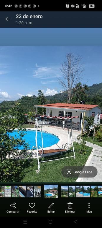 Casa campestre con piscina privada cerca de Villeta - Bed and Breakfast Guadual