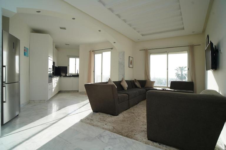 Appartement Haut Standing Vue Mer Harhoura - Chambres d'hôtes El Harhoura