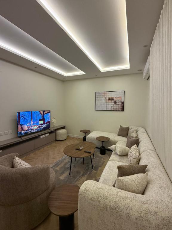 شقة واسعة من غرفة نوم وصالة في الدائري الشمالي - B&B Riyadh