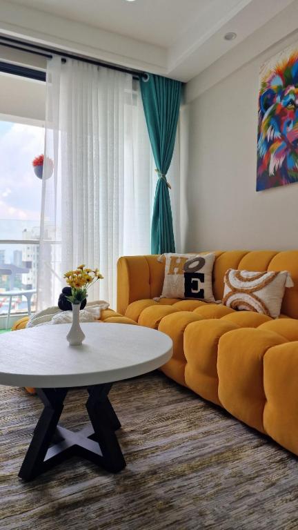 Raha Cribs 1 bedroom Kindaruma homes Kilimani apartment Free WiFi and City View - Ferienwohnung Nairobi
