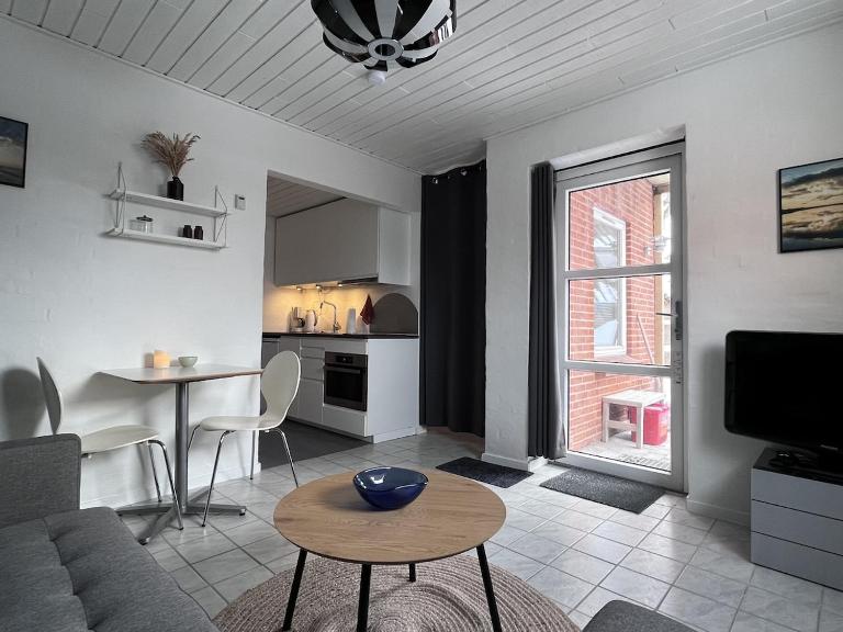 Cozy apartment with private terrace close to downtown - B&B Thisted