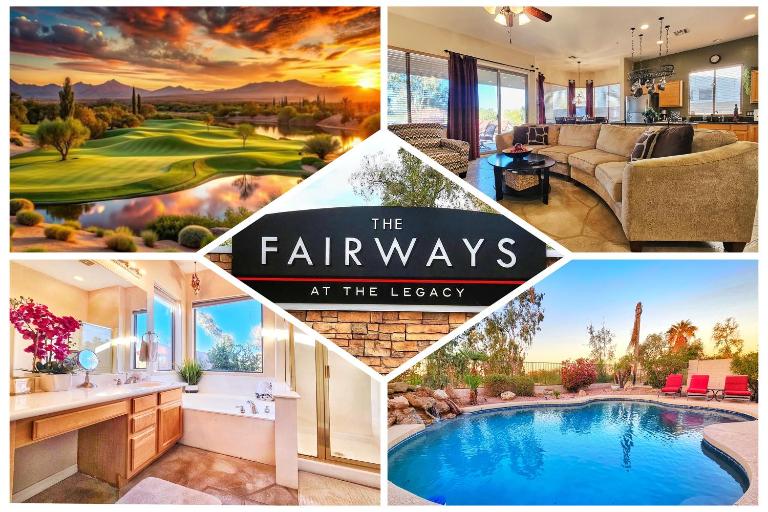 Upgraded Golf Oasis, Heated Pool, BBQ Pet Friendly - B&B Phoenix
