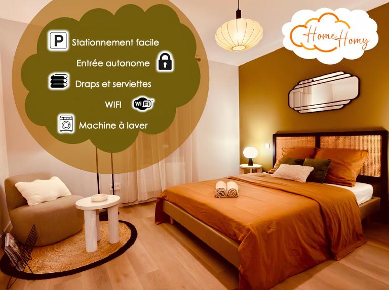 Le Modern Silhouette - Home Homy - B&B Montluçon