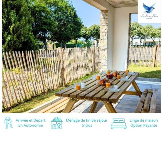 Bel appartement, jardin et terrasse , à 800 mètres du port de Pornic - B&B Pornic