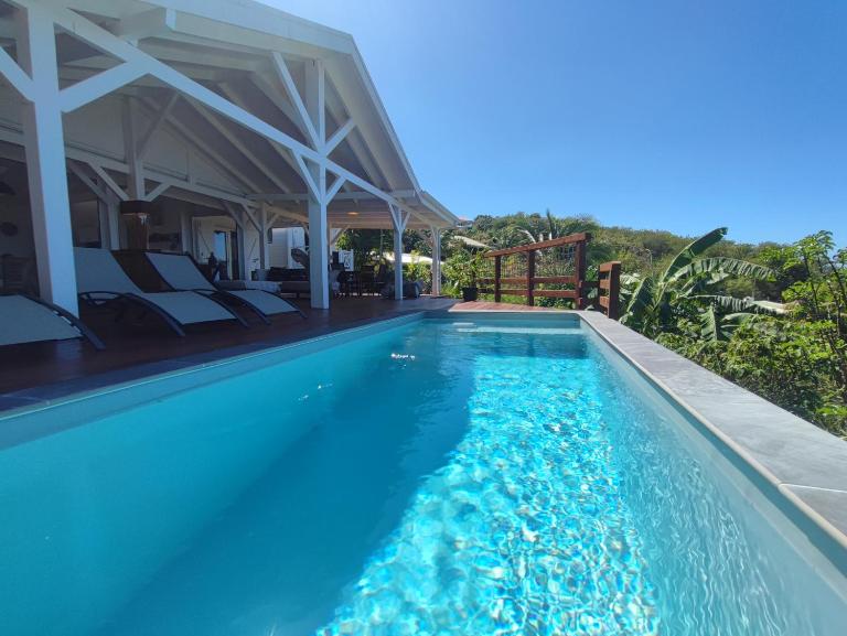 Villa Franco - Plage de Leroux à 600m - Vue mer exceptionnelle - Ferienwohnung Deshaies