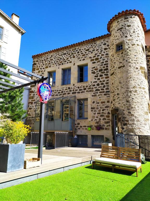 appartement indépendant dans résidence privée, avec accès à la terrasse - Chambres d'hôtes Le Puy-en-Velay