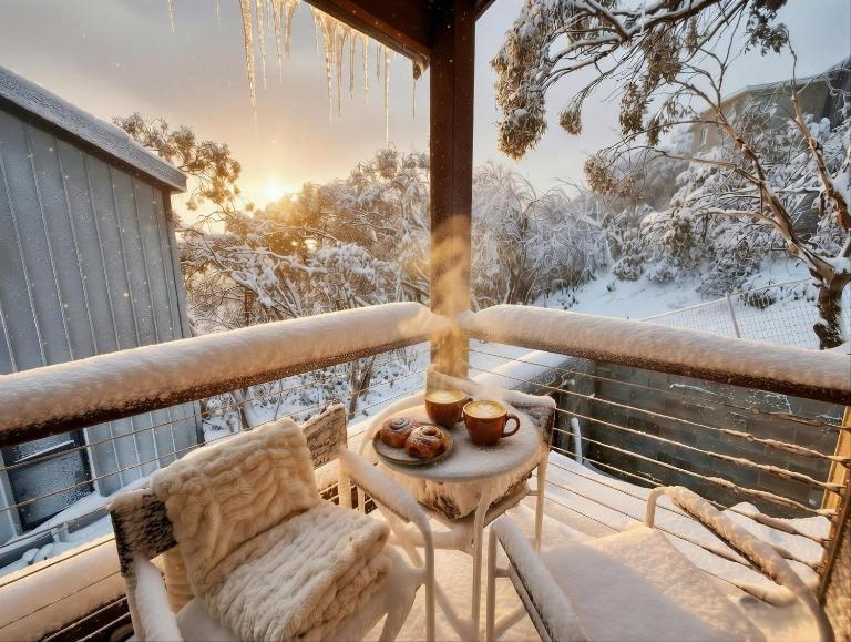Luxury Mt Buller Ski Chalet Fireplace Sleeps 14 - B&B Mount Buller