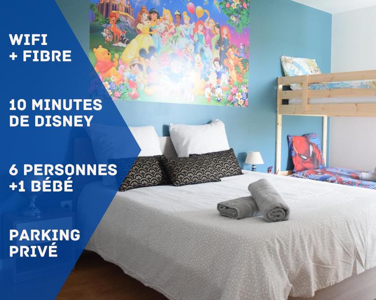 Grand Appartement Dreams - Chambres d'hôtes Montévrain