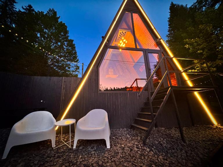 M Cabin A Frame Predeal 2 Ciubar - Bed and Breakfast Predeal