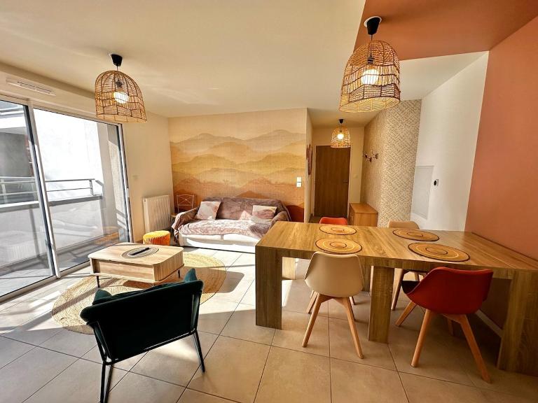 Heliot - Superbe appartement T3 avec balcon et parking - Bed and Breakfast Berck
