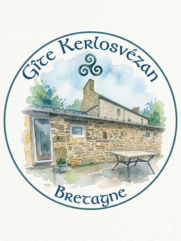 Gîte Kerlosvézan - 2 personnes - Proche Mer - Randonnée - V45 - Ferienwohnung Lampaul-Ploudalmézeau