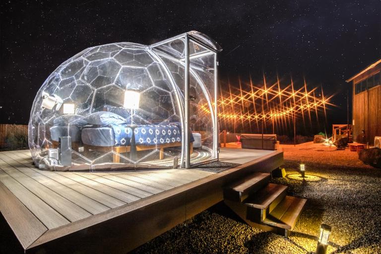 Stargazing Retreat with Hot Tub Deck Hammocks BBQ - B&B Glendale