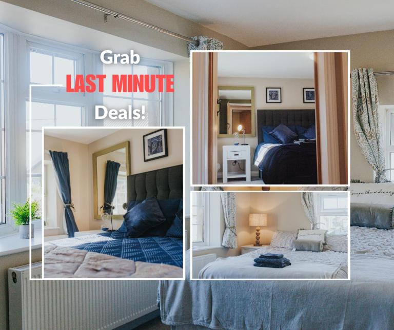 Exclusive Deals l Last-Minute Specials l Free Parking I Short term Booking l Garden I Sleeps Up to 6 l 3 Bed & 2 Bath I One Castle Apartments Short-lets and Serviced Accommodation - Ferienwohnung Harrogate