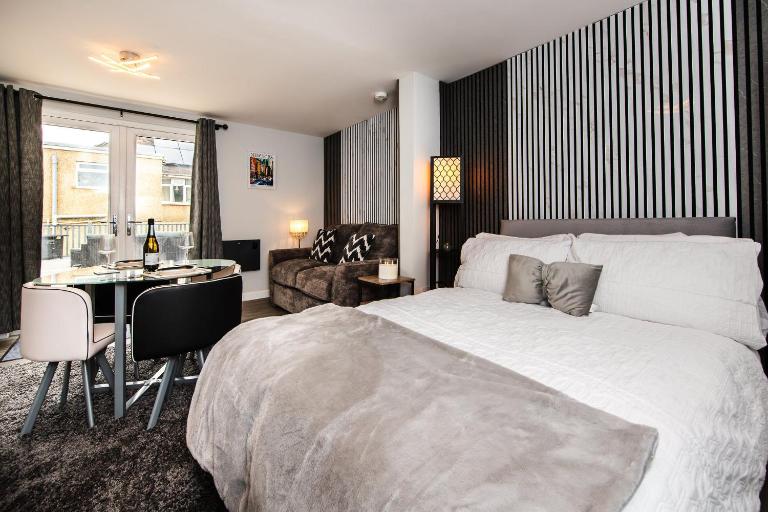 Swansea Gateway Studio with Garden fast WiFi & parking included - B&B Cockwood
