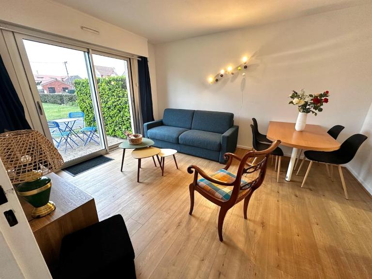 Isabelle - Appart 31m2 confortable en RDC avec parking et terrasse - Ferienwohnung Berck