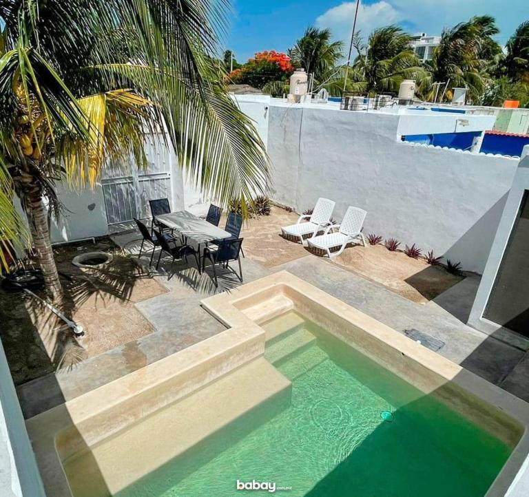 Casa con Piscina en Chixchulub a 100 m de la playa - Chambres d'hôtes Chicxulub Puerto