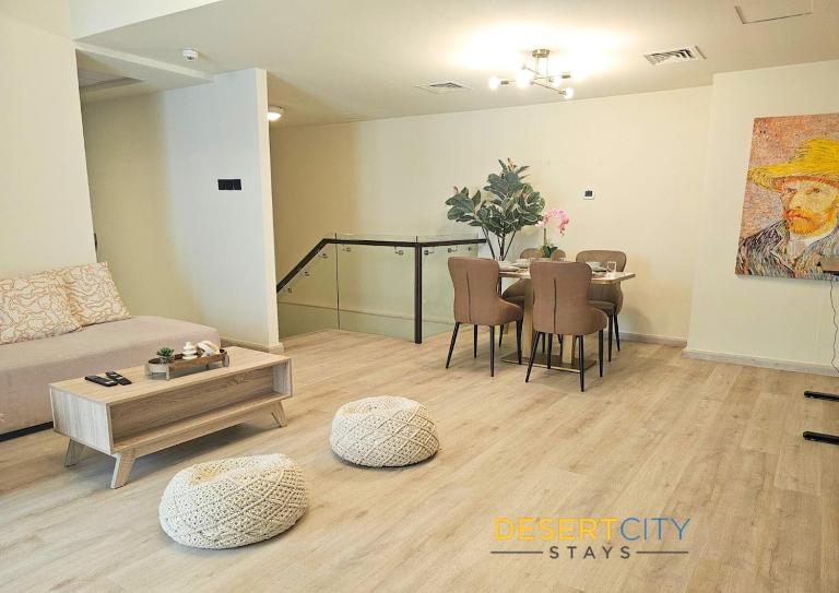 Duplex Sea View Unit Al Marjan Island RAK Hosted by Desert City Stays - B&B Ras Al Khaimah