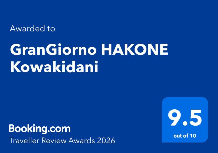 GranGiorno HAKONE Kowakidani - B&B Ashinoyu