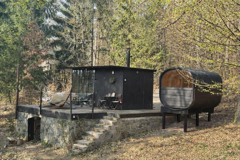 Tinyhouse Veranda - Chambres d'hôtes Vlkančice