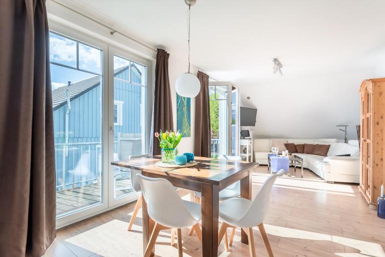Ostseegarten Langholz - Ferienwohnung Waterblick bis 4 Pers - Chambres d'hôtes Waabs